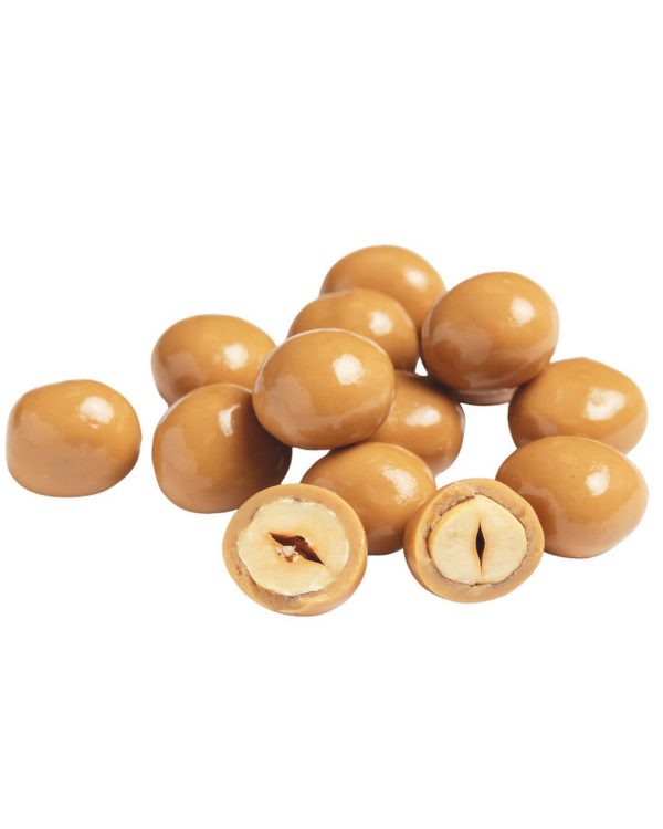Noisettes Enrobées Chocolat Blond Caramel