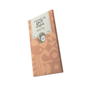 Tablette Chocolat Au Lait Origine Ghana 40%