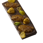 Barre Mendiant Chocolat Noir
