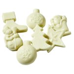 Figurines Magie De Noël Chocolat Blanc