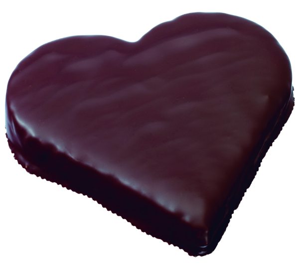 Bouchée Coeur Chocolat Noir