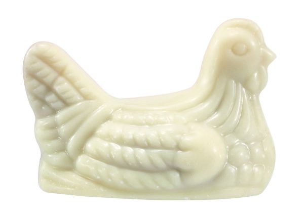 Poule Chocolat Blanc